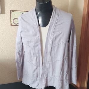 Grey cotton caridgan